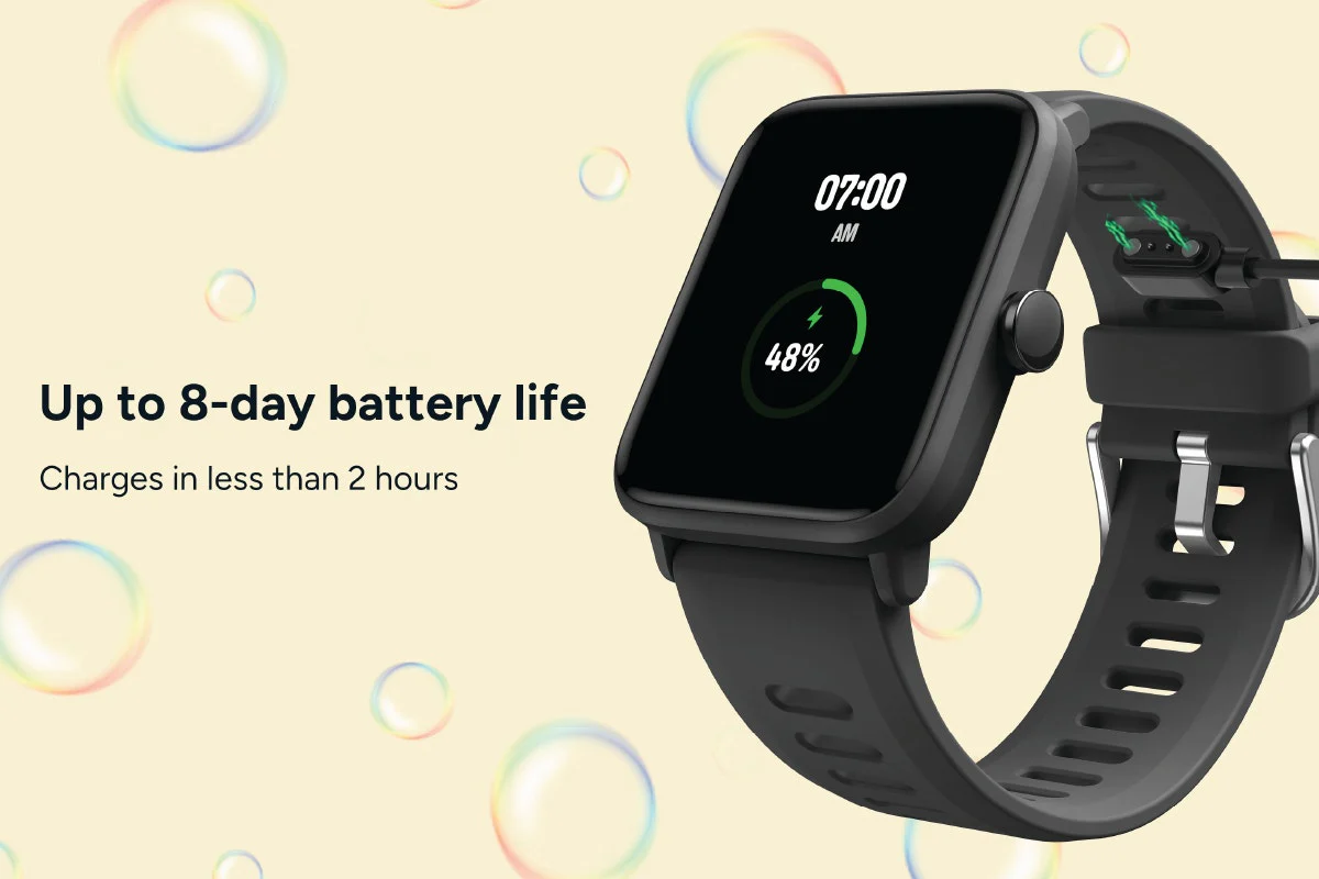 Kogan Play 3 Kids Smart Watch Black Health Tracker 5ATM - Image 11