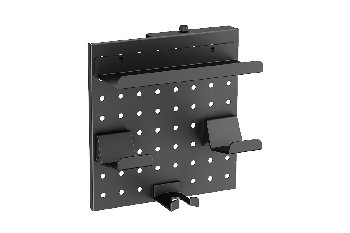 Kogan Portable TV Display Stand Hook - Durable Steel Accessory Organizer