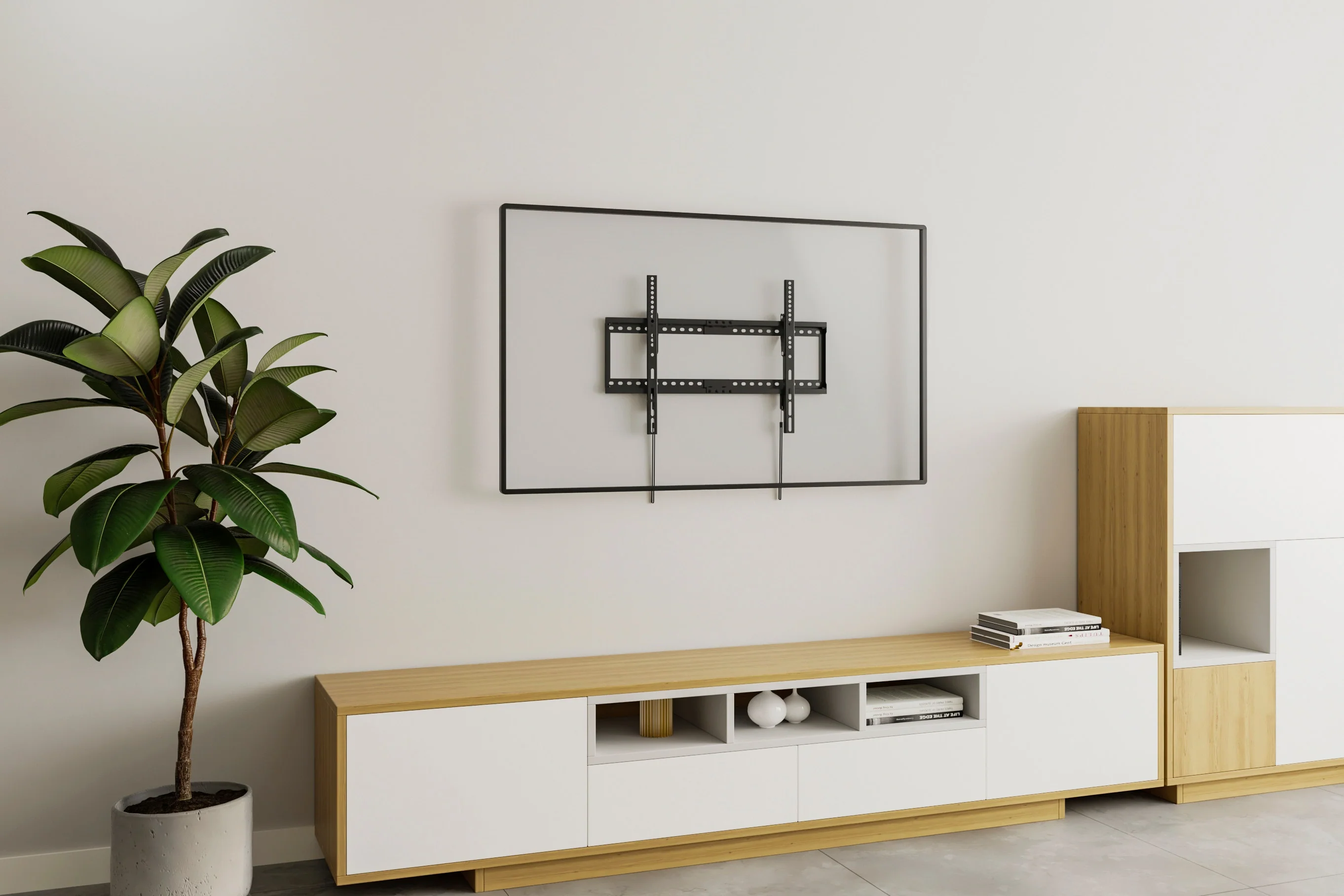 Kogan Slim Tilt Wall Mount for 37" - 85" TVs - Easy Adjustable Design - Image 3