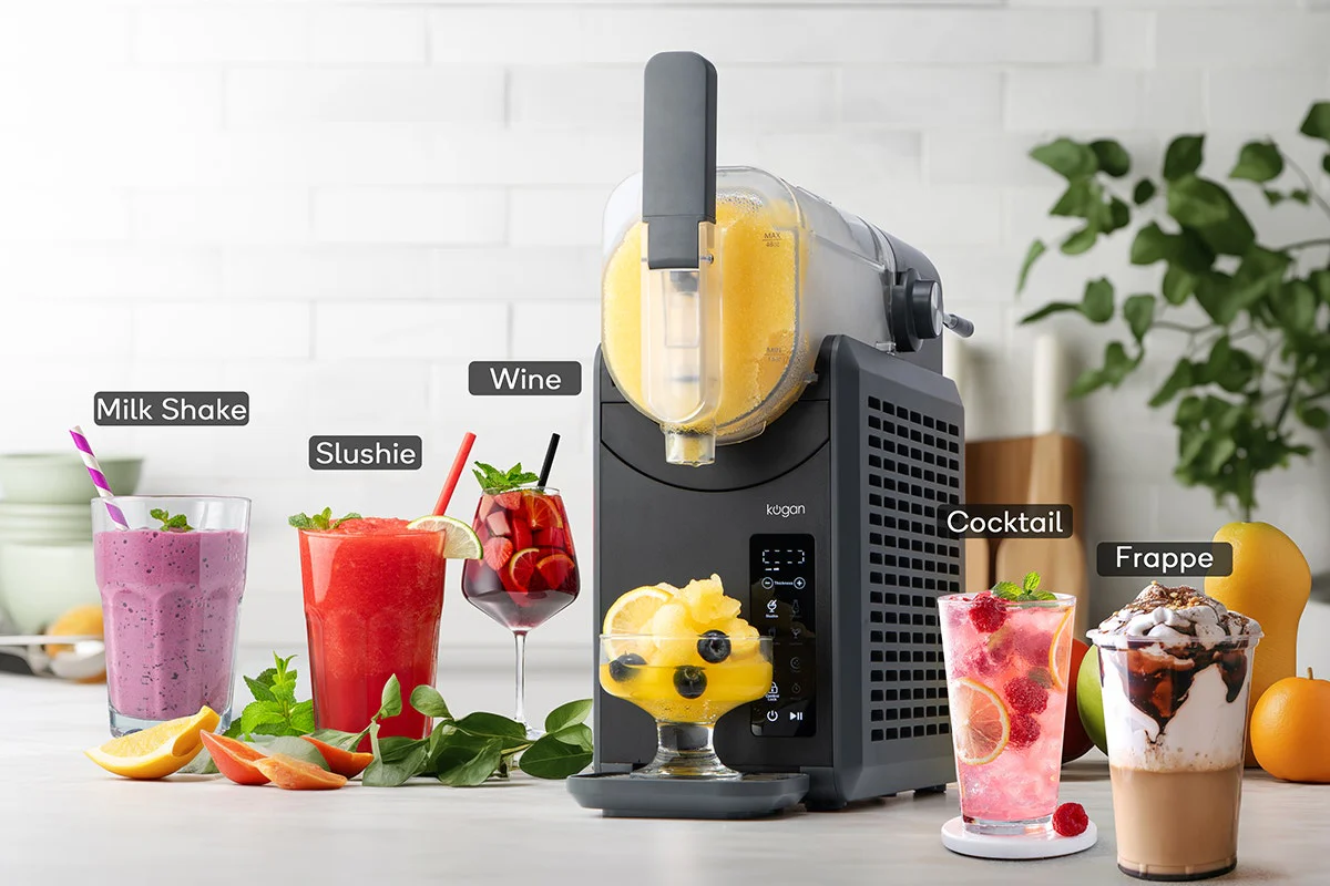 Kogan Slushie Frozen Drink Maker with Touchscreen Built In Chilling - Image 4
