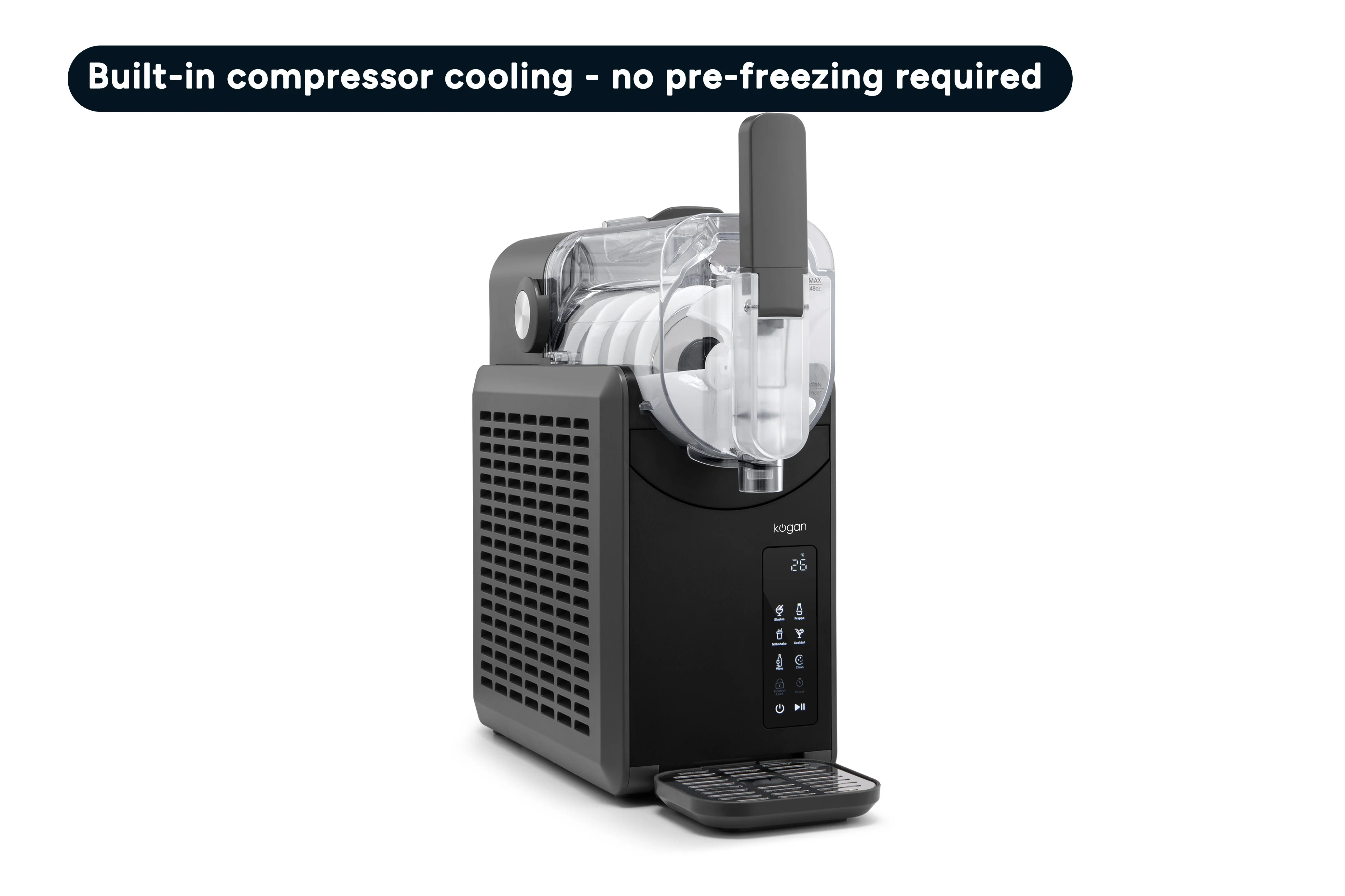 Kogan Slushie Frozen Drink Maker with Touchscreen Built In Chilling - Image 9