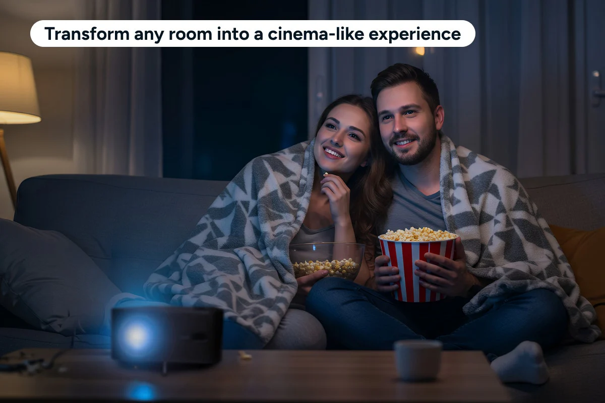 Kogan Smart AI Google TV Projector 120 Inch Dolby Audio - Image 8