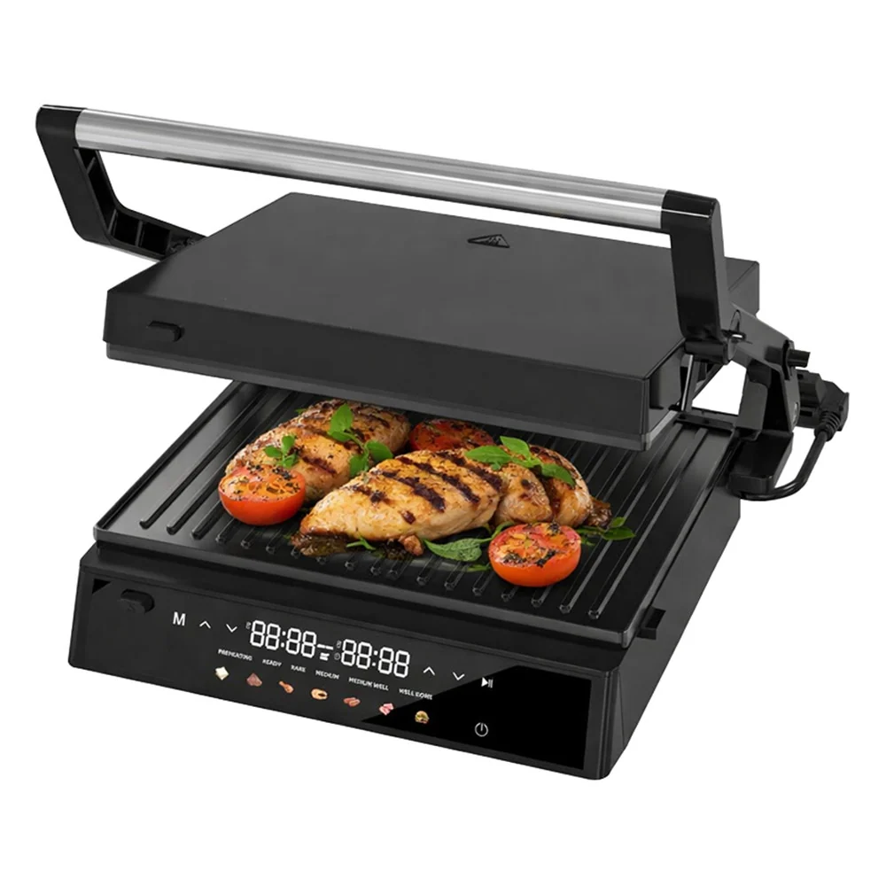 Kogan Smart Grill and Sandwich Press with Touch Control - Image 2