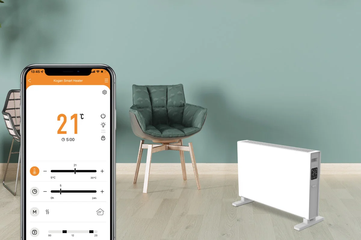 Kogan SmarterHome 2000W Convector Panel Heater with Wi Fi - Image 9