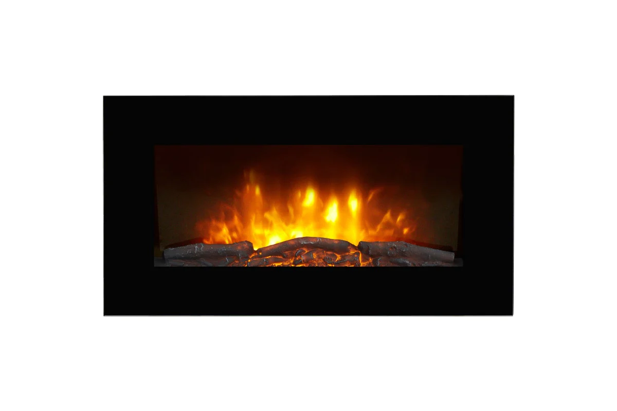 Kogan SmarterHome 2000W Electric Fireplace Heater with Log Effect - Image 4