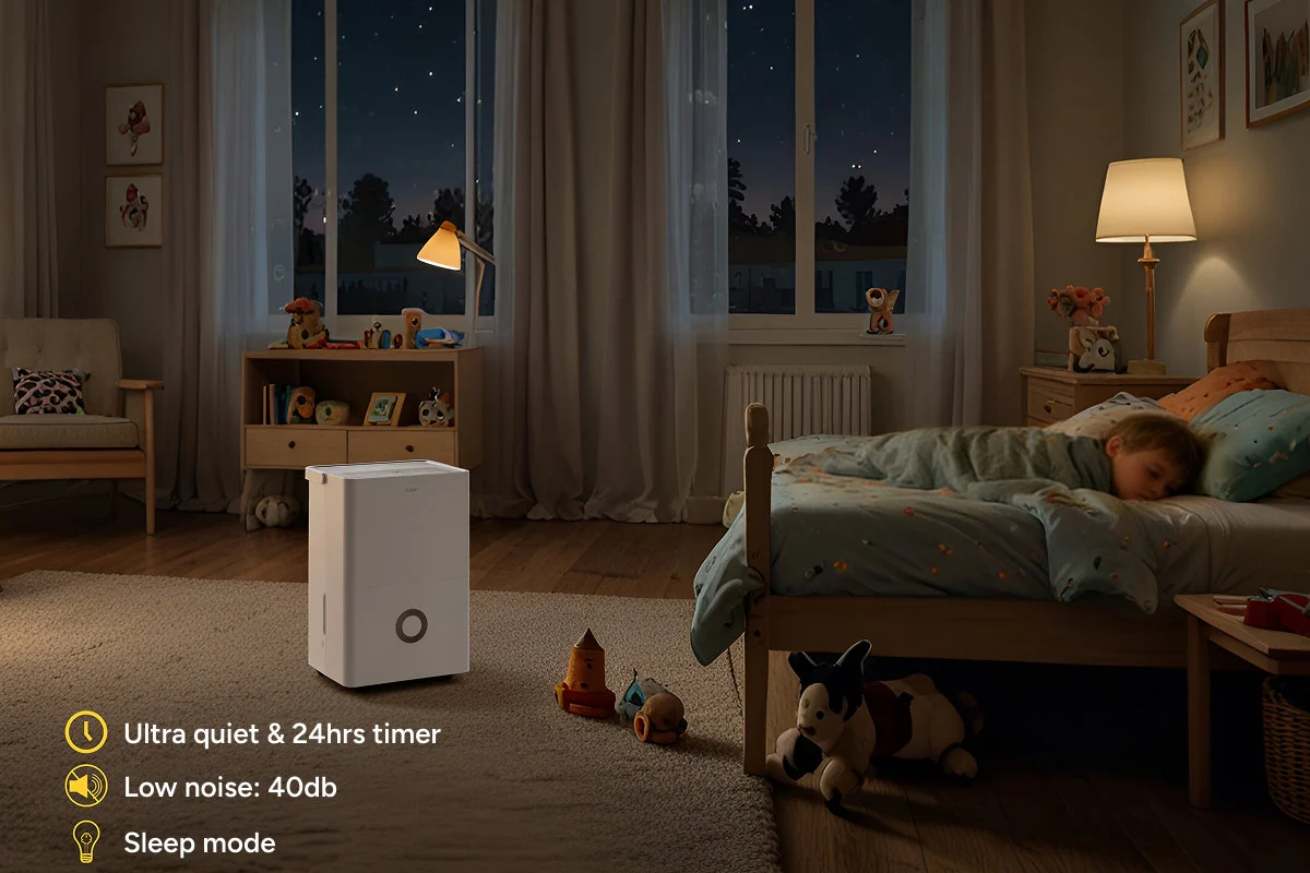 Kogan SmarterHome 30L Dehumidifier App Control 30m2 - Image 3