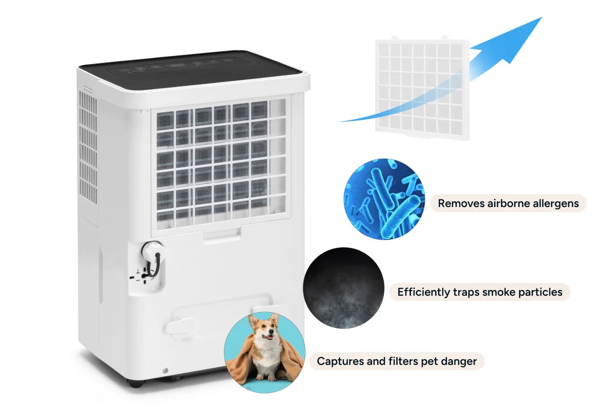 Kogan SmarterHome 30L Dehumidifier App Control 30m2 - Image 4