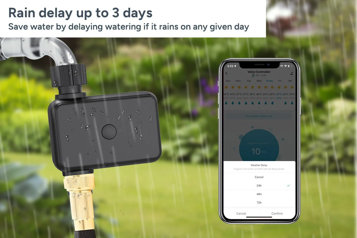 Kogan SmarterHome Bluetooth Garden Irrigation Water Timer - Image 4