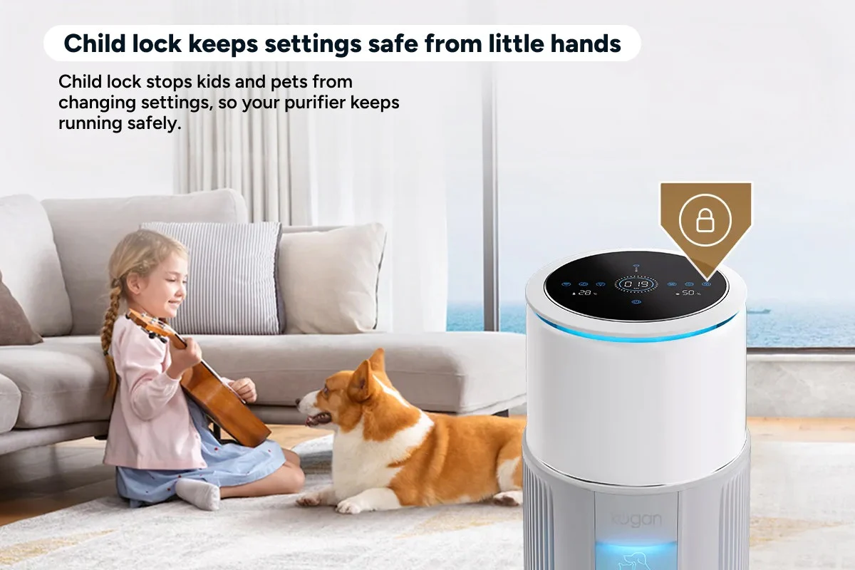 Kogan SmarterHome Cat and Dog Air Purifier H13 HEPA Pet Filter - Image 12