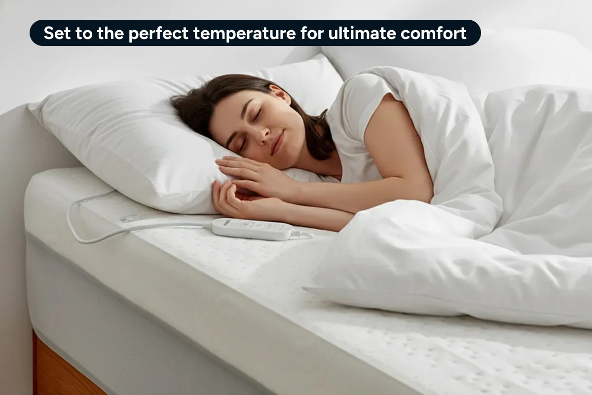 Kogan SmarterHome Electric Fitted Blanket Queen App Controlled - Image 3