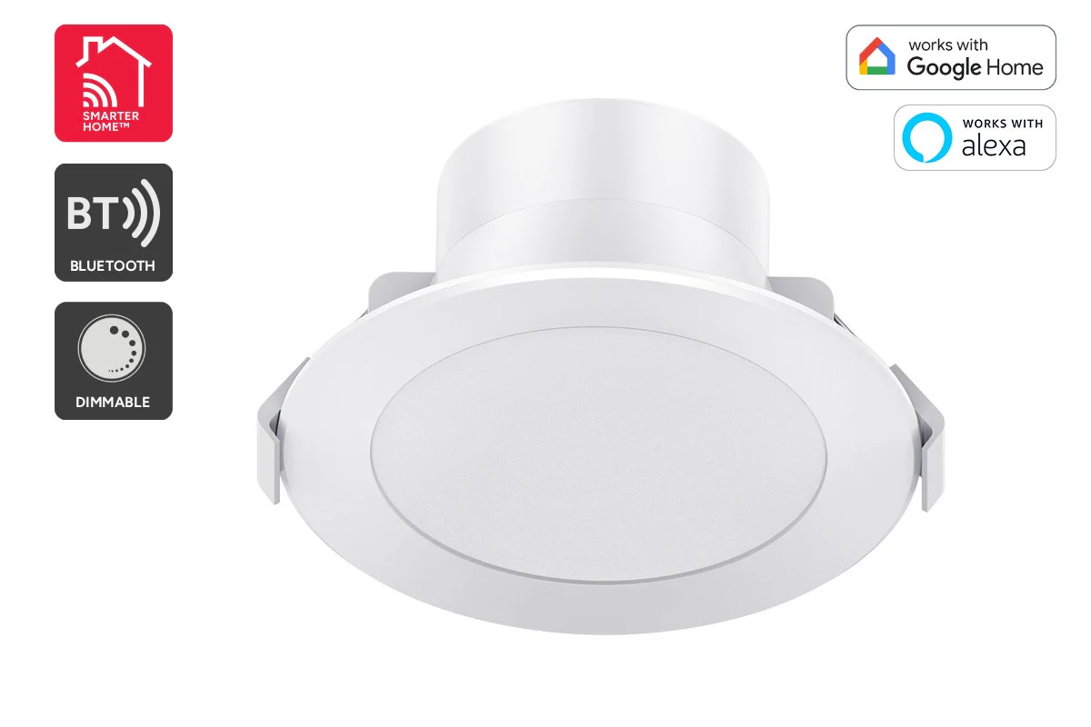 Kogan SmarterHome Smart RGB CCT Bluetooth Mesh LED Downlight