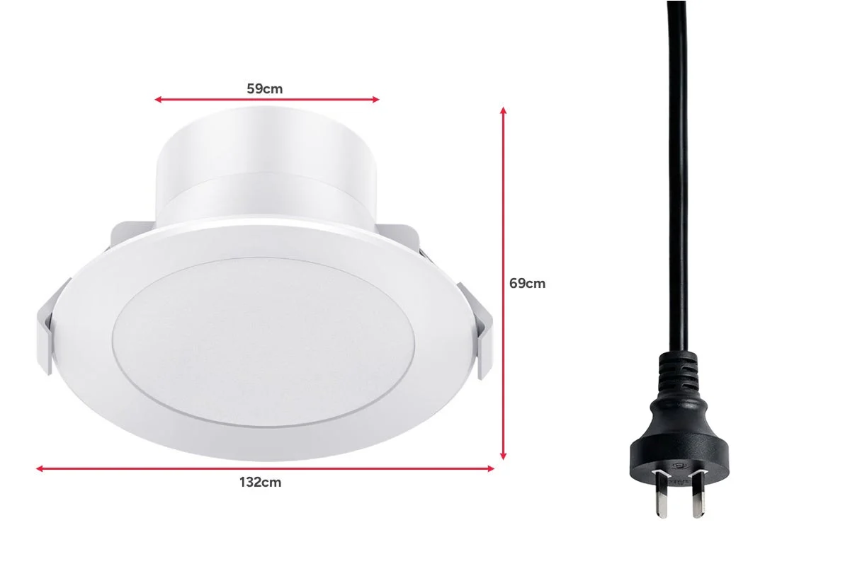 Kogan SmarterHome Smart RGB CCT Bluetooth Mesh LED Downlight - Image 9