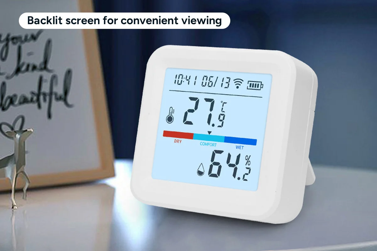 Kogan SmarterHome™ Smart Temperature & Humidity Sensor for Home Comfort - Image 7