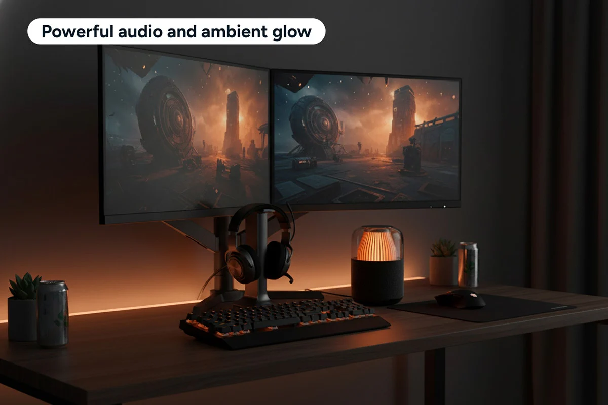 Kogan Soundbeat Bluetooth Speaker with 360° Sound & Breathing Light - Image 5