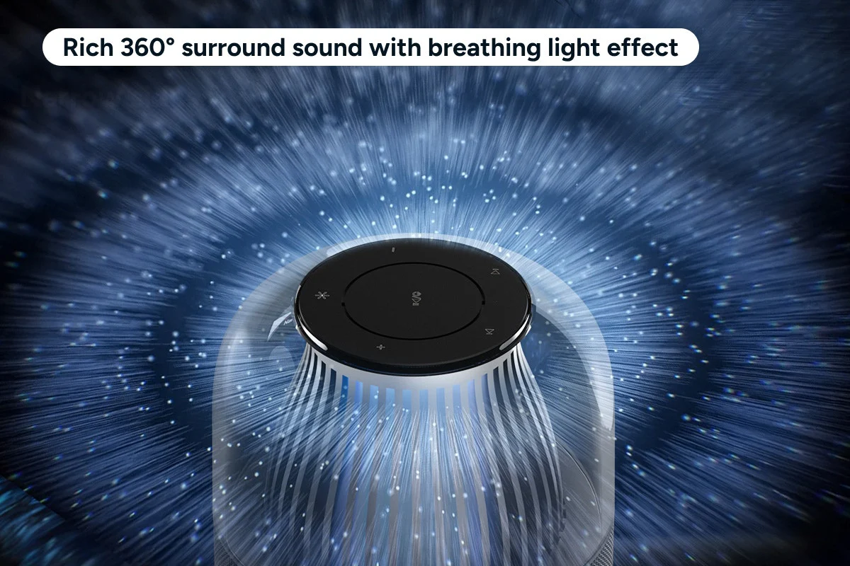 Kogan Soundbeat Bluetooth Speaker with 360° Sound & Breathing Light - Image 8