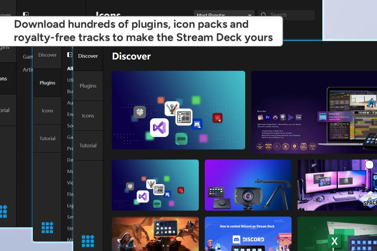 Kogan Stream Deck - 15 Customizable LCD Keys for Enhanced Workflow - Image 6