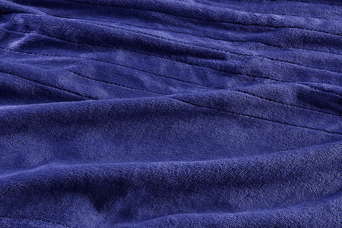 Kogan Washable Electric Heated Throw Blanket Navy 160 x 130cm - Image 5