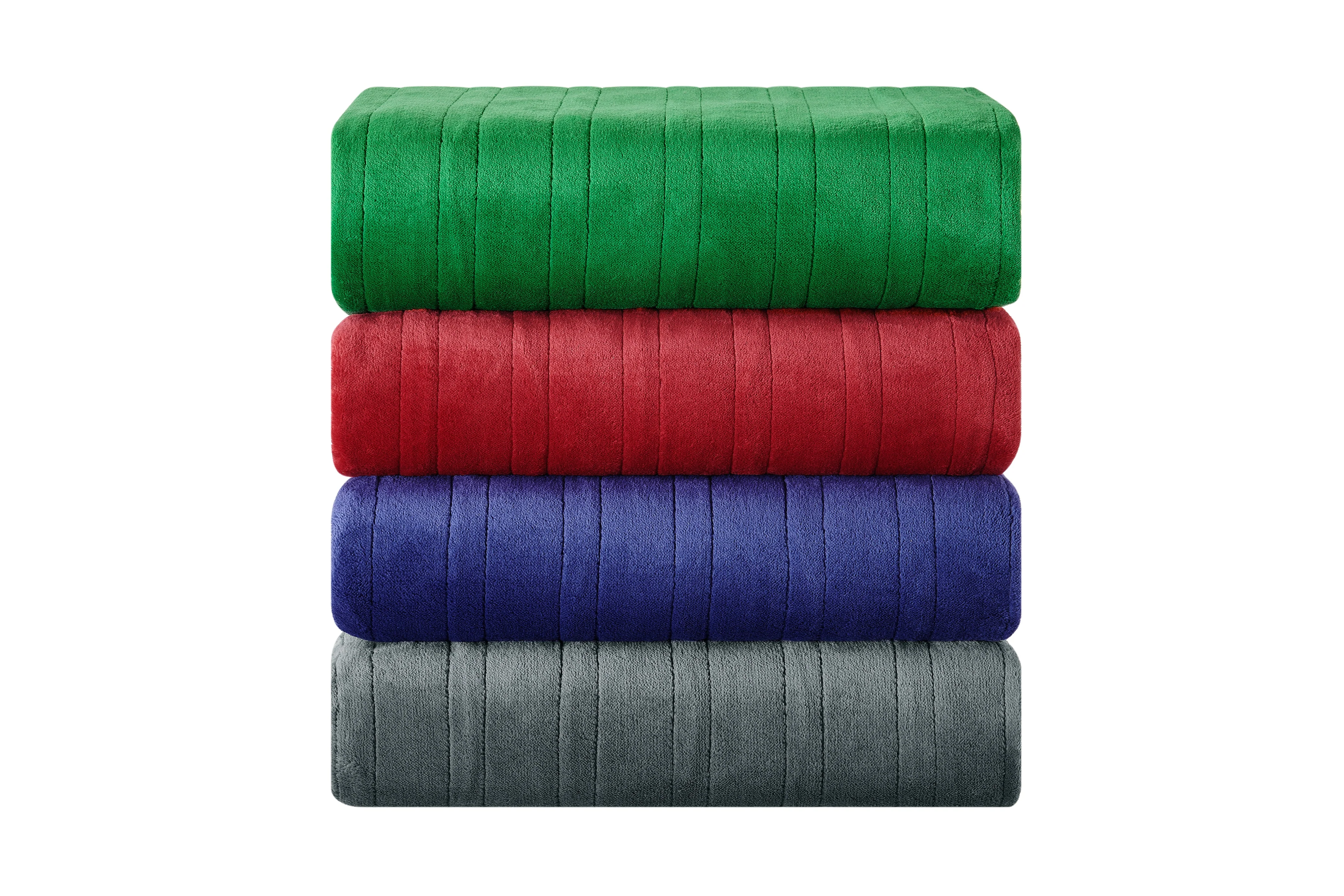 Kogan Washable Electric Heated Throw Blanket Navy 160 x 130cm - Image 8