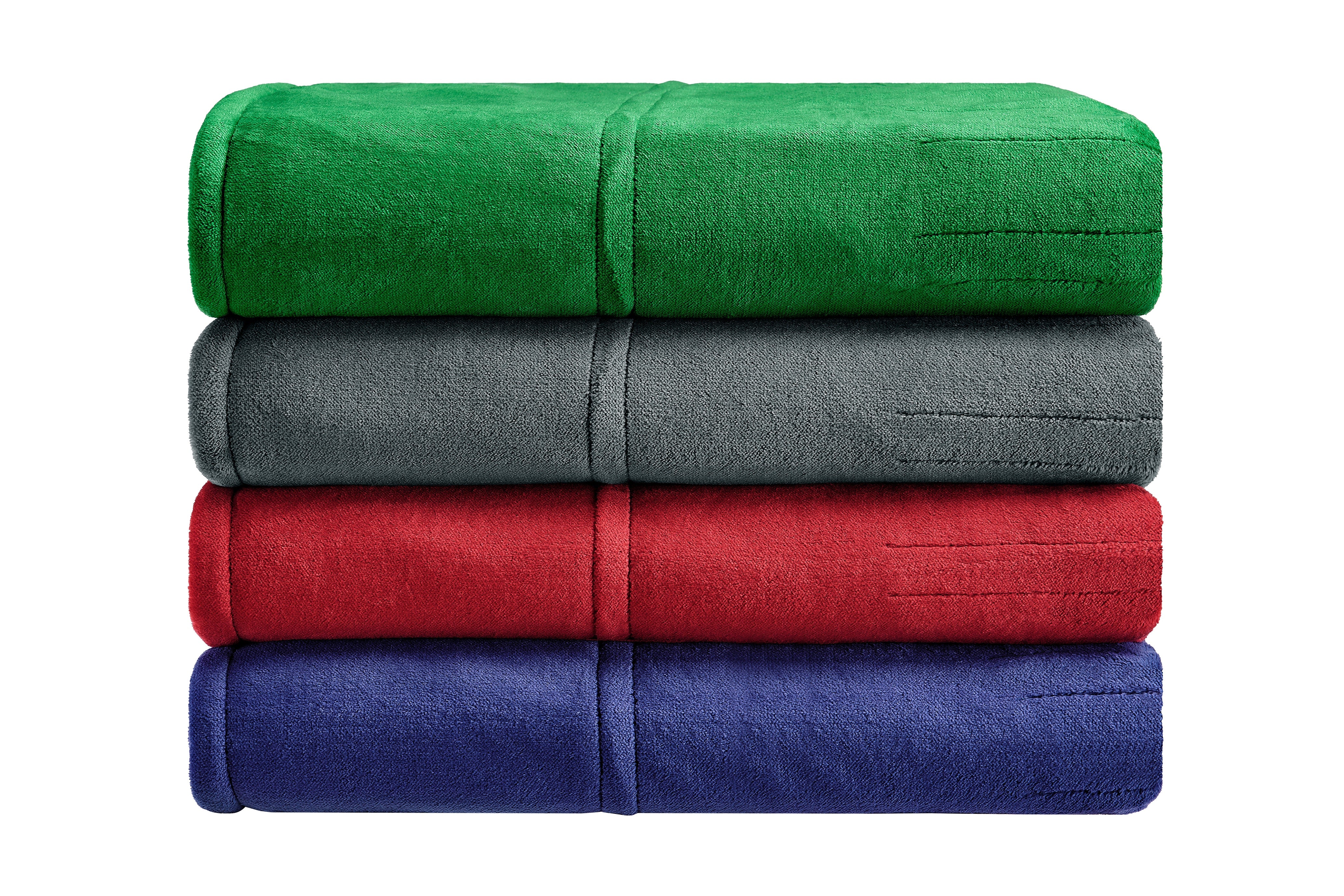 Kogan Washable Electric Heated Throw Blanket Navy 160 x 130cm - Image 9