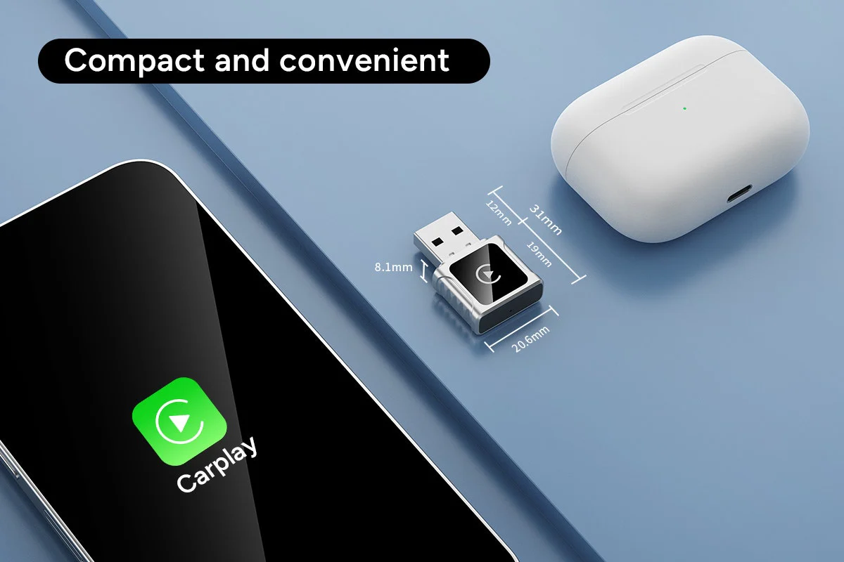 Kogan Wireless CarPlay Adapter for Apple Devices Plug and Play - Image 4
