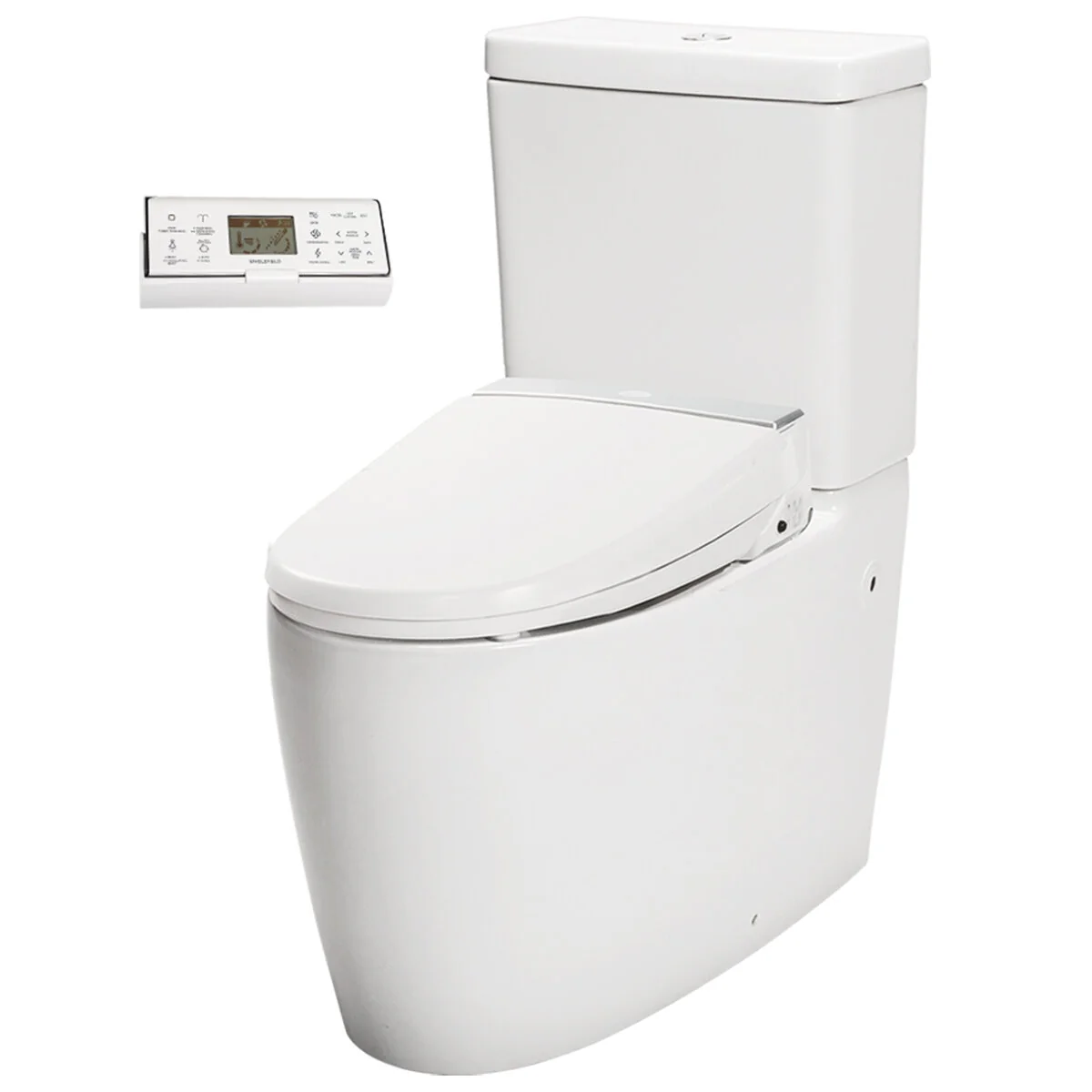 Kohler Grande Rimless Back to Wall Toilet Suite with Bidet 705226A-0 White