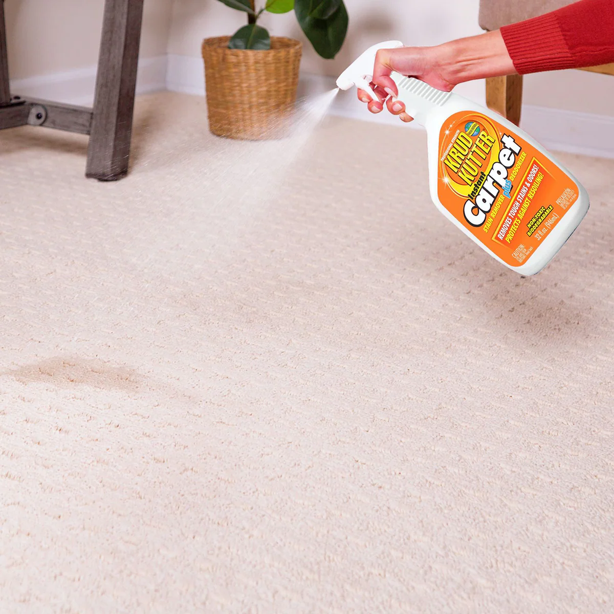 Krud Kutter Instant Carpet Stain Remover Plus Deodoriser 946ml - Pet Stains, No Residue - Image 3
