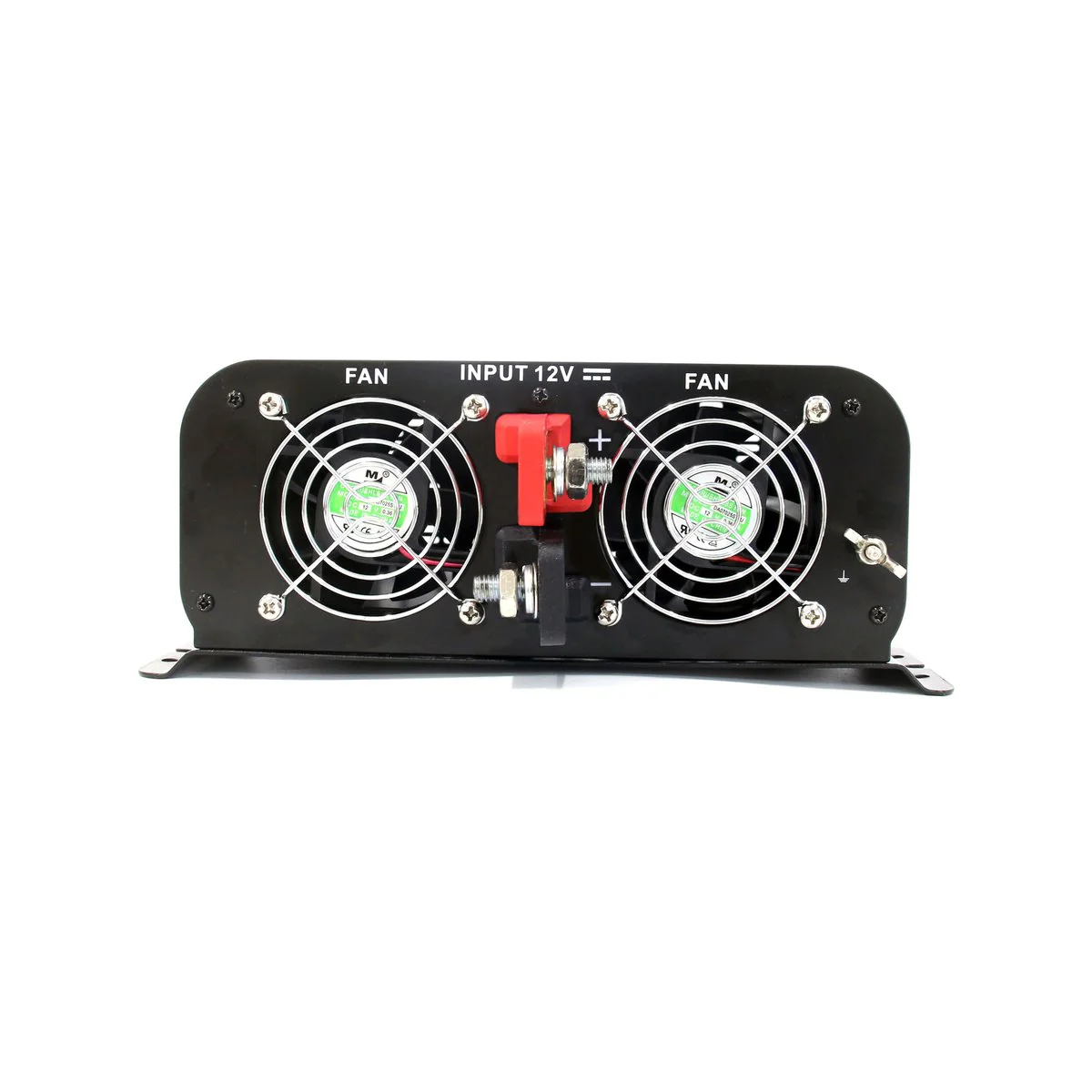Kt Cables 3000W Pure Sine Wave Solar Inverter Kit - 250mm x 100mm x 465mm - Dual 240V Sockets - USB Outputs - LCD Display - Image 3