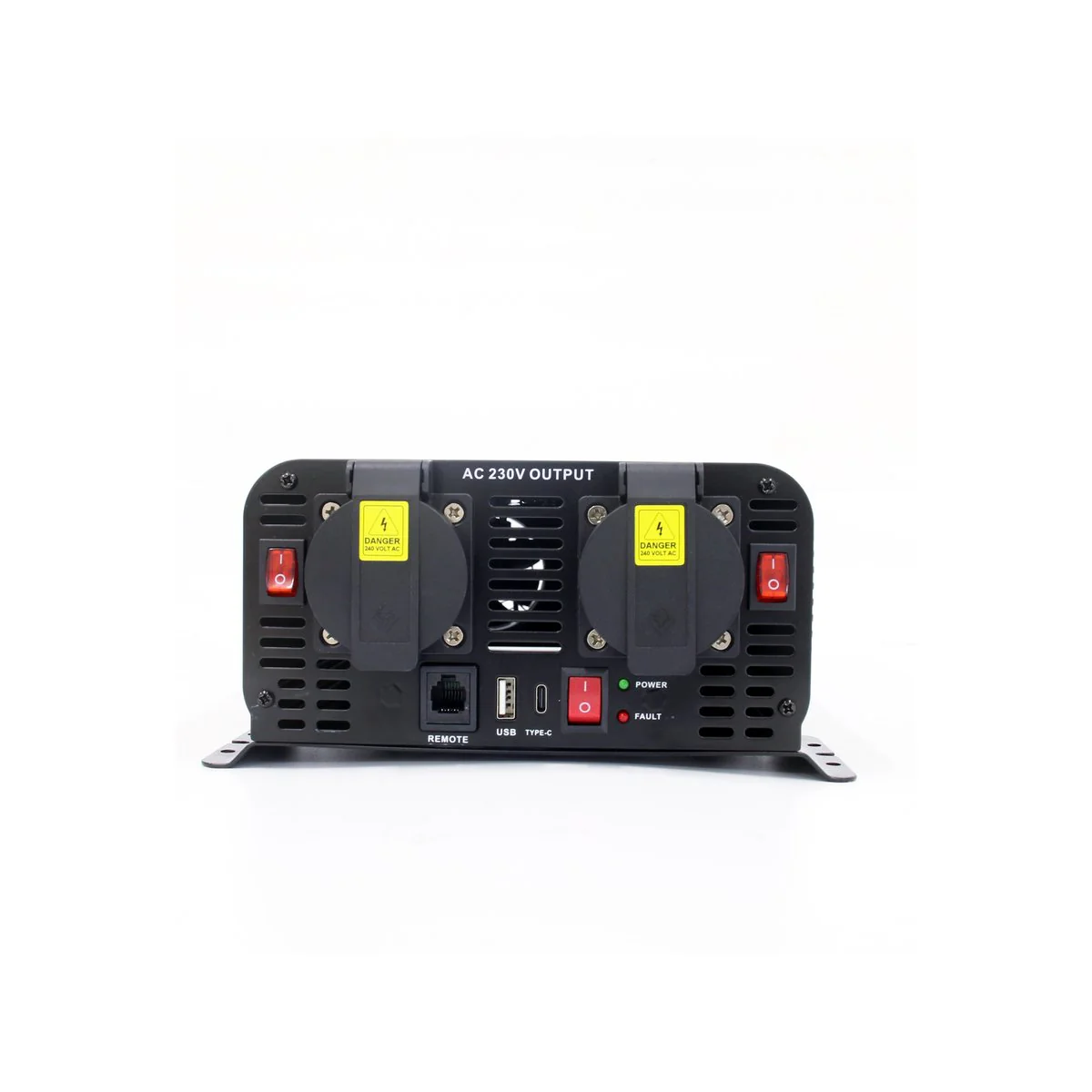 Kt Solar 1000W Pure Sine Wave Inverter KTTS1000P - 240V - Black - USB Outputs - Image 3