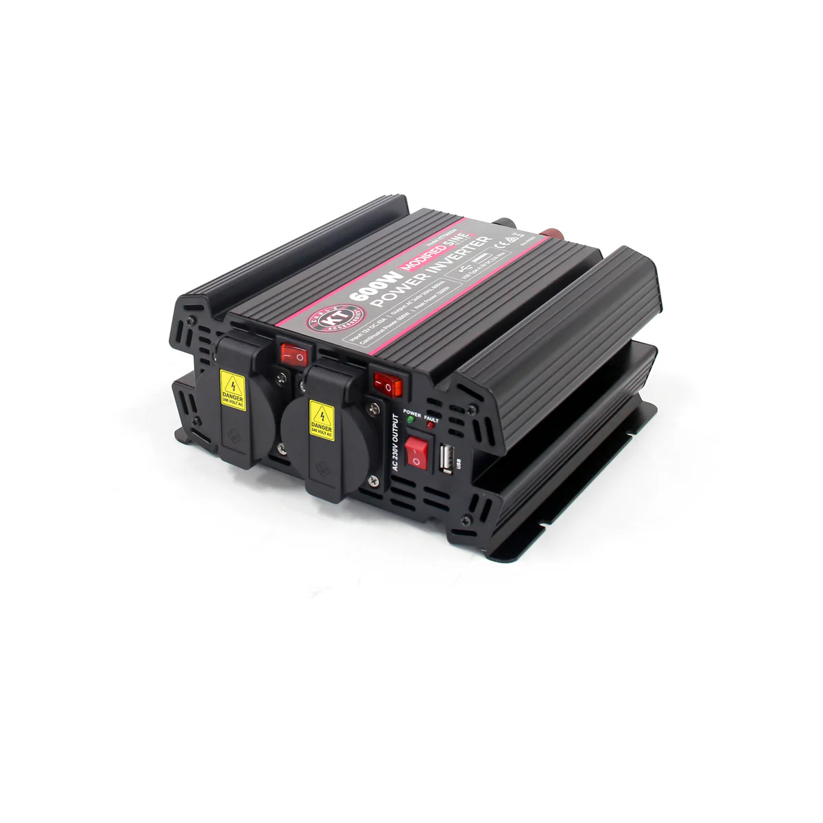 Kt Solar 600W Inverter Modified Wave KTTS600M - 240V AC Output - 600W Power