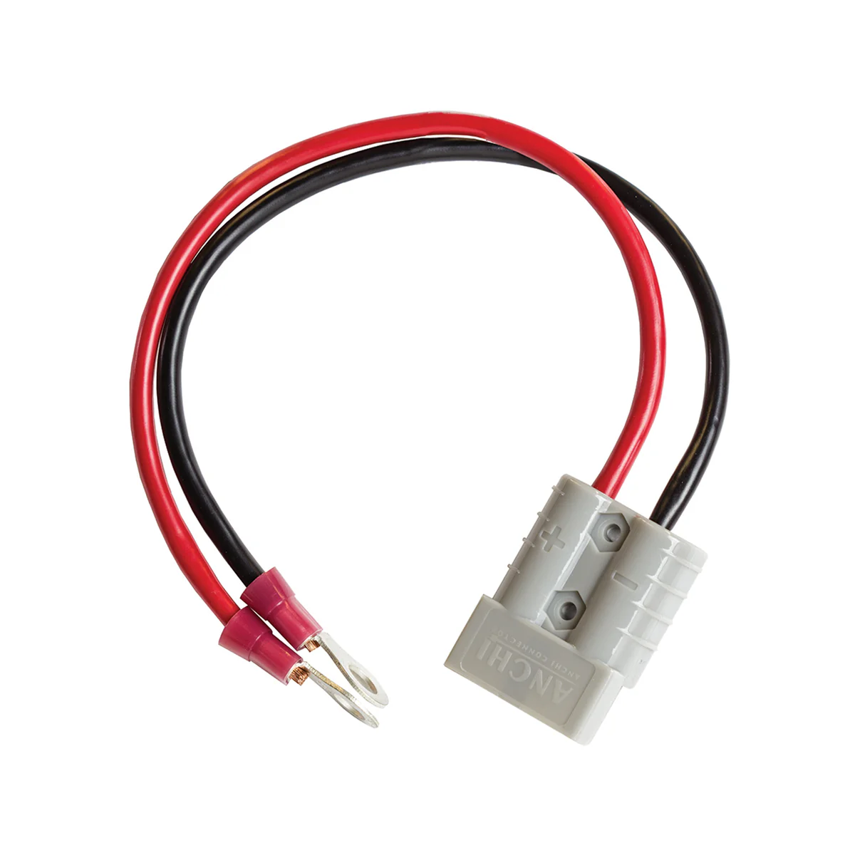 Kt Solar Hd Connector 50A - 8mm Ring Terminals - 300mm - Grey - Durable