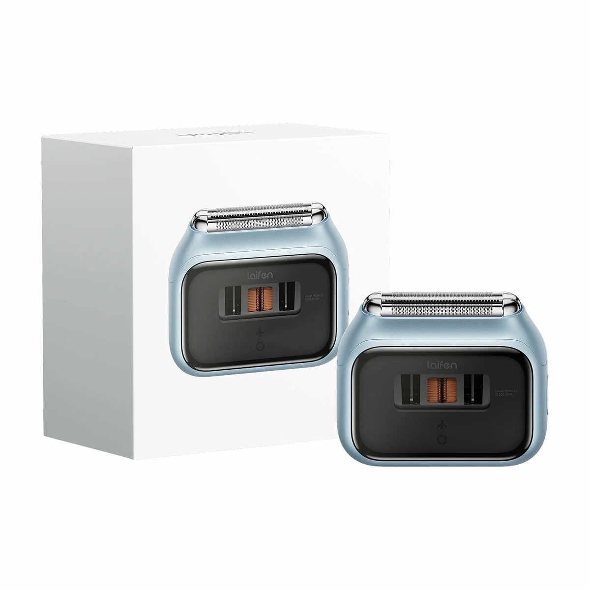 Laifen P3 Pro 3-Blade Electric Shaver Blue IPX7 Rechargeable