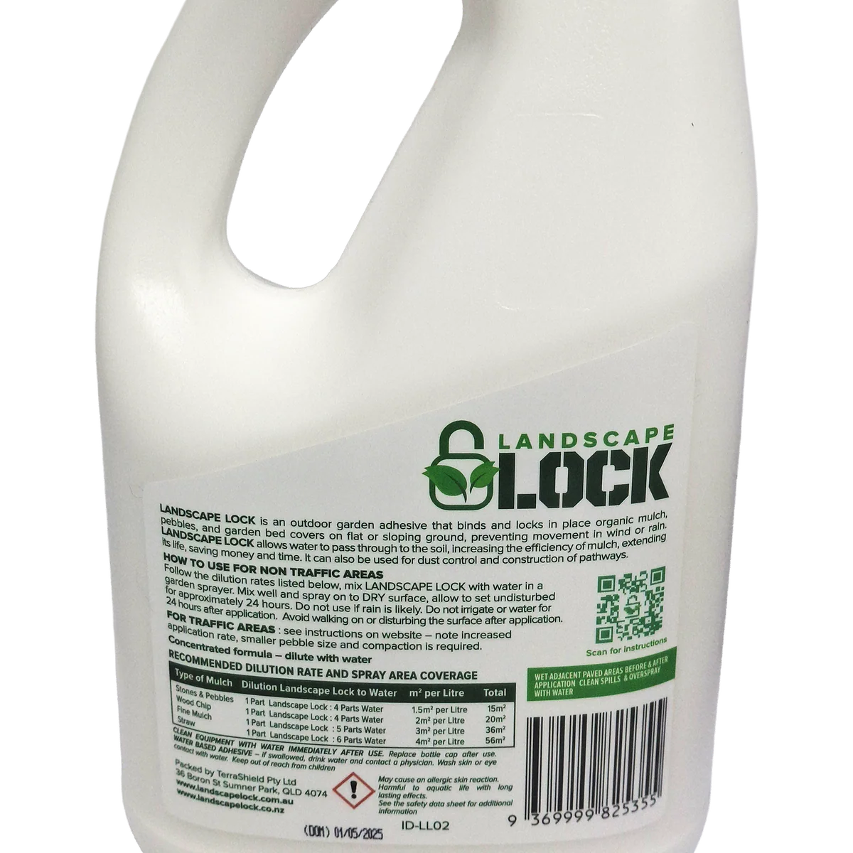 Landscape Lock 2L Concentrated Garden Glue - Liquid - 20 sq m Coverage - Clear Drying - Image 2