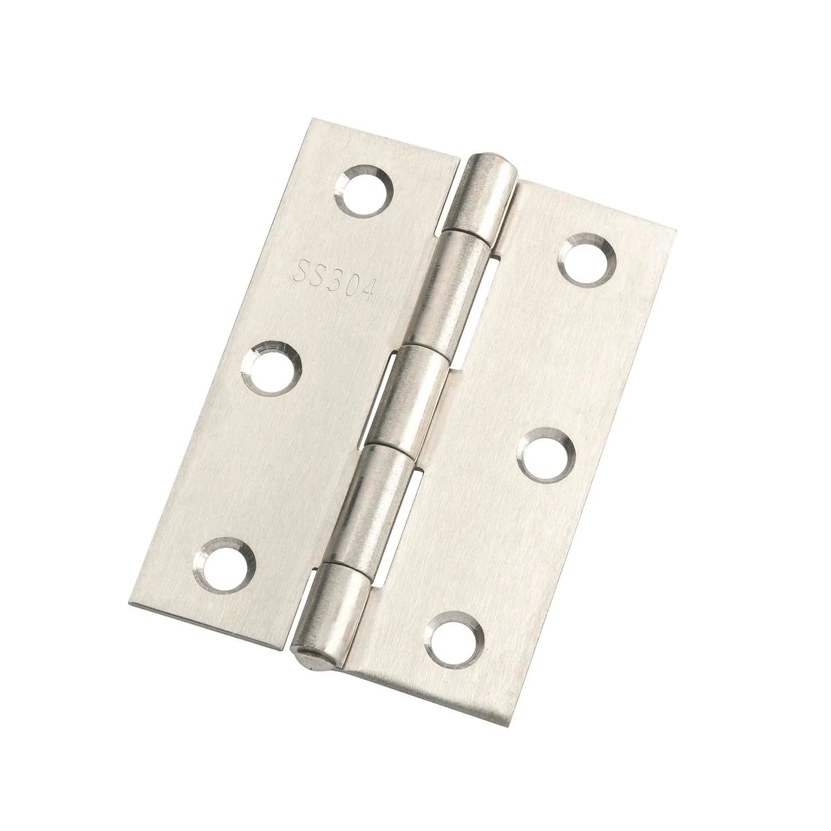 Lane 85mm Satin Stainless Steel Fixed Pin Butt Hinge 20 Pack