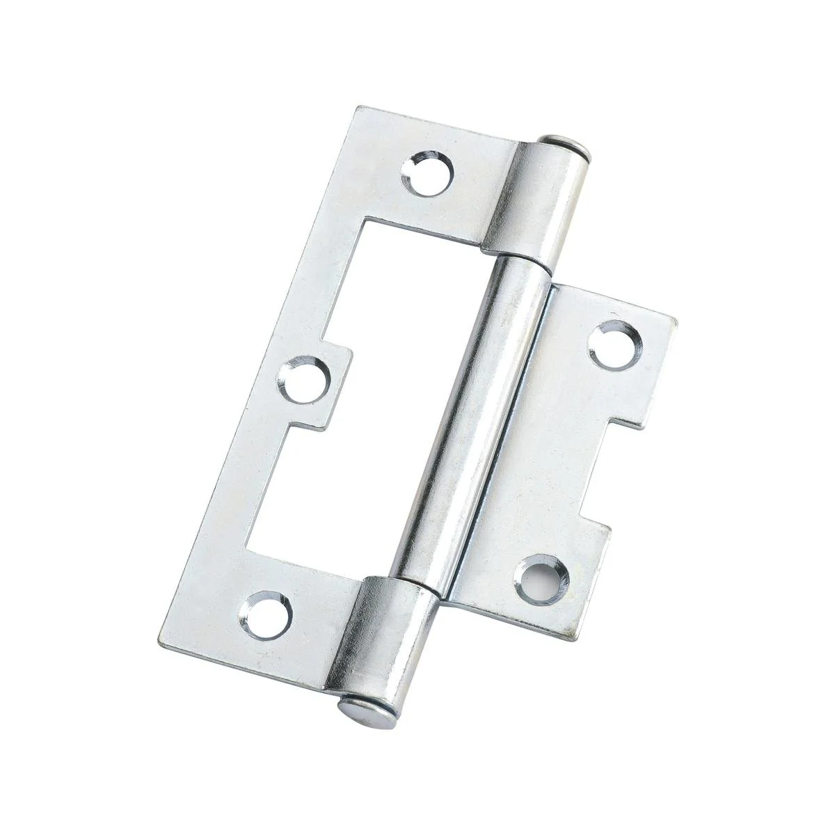 Lane Zinc Plated Fixed Pin Easy Fit Hinge 2 Pack - 75 x 47 x 1.6mm