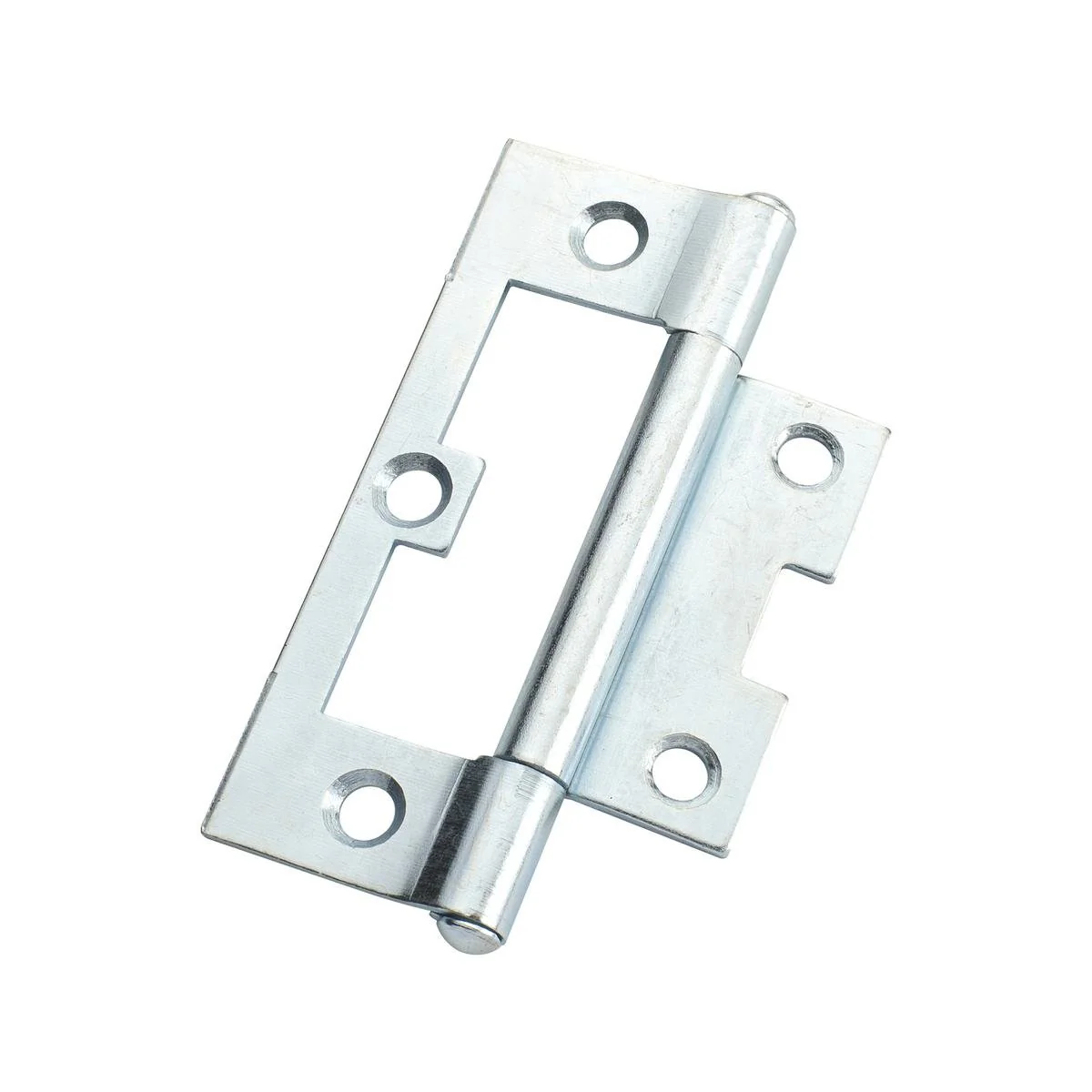 Lane Zinc Plated Fixed Pin Easy Fit Hinge 2 Pack - 90 x 54 x 1.6mm