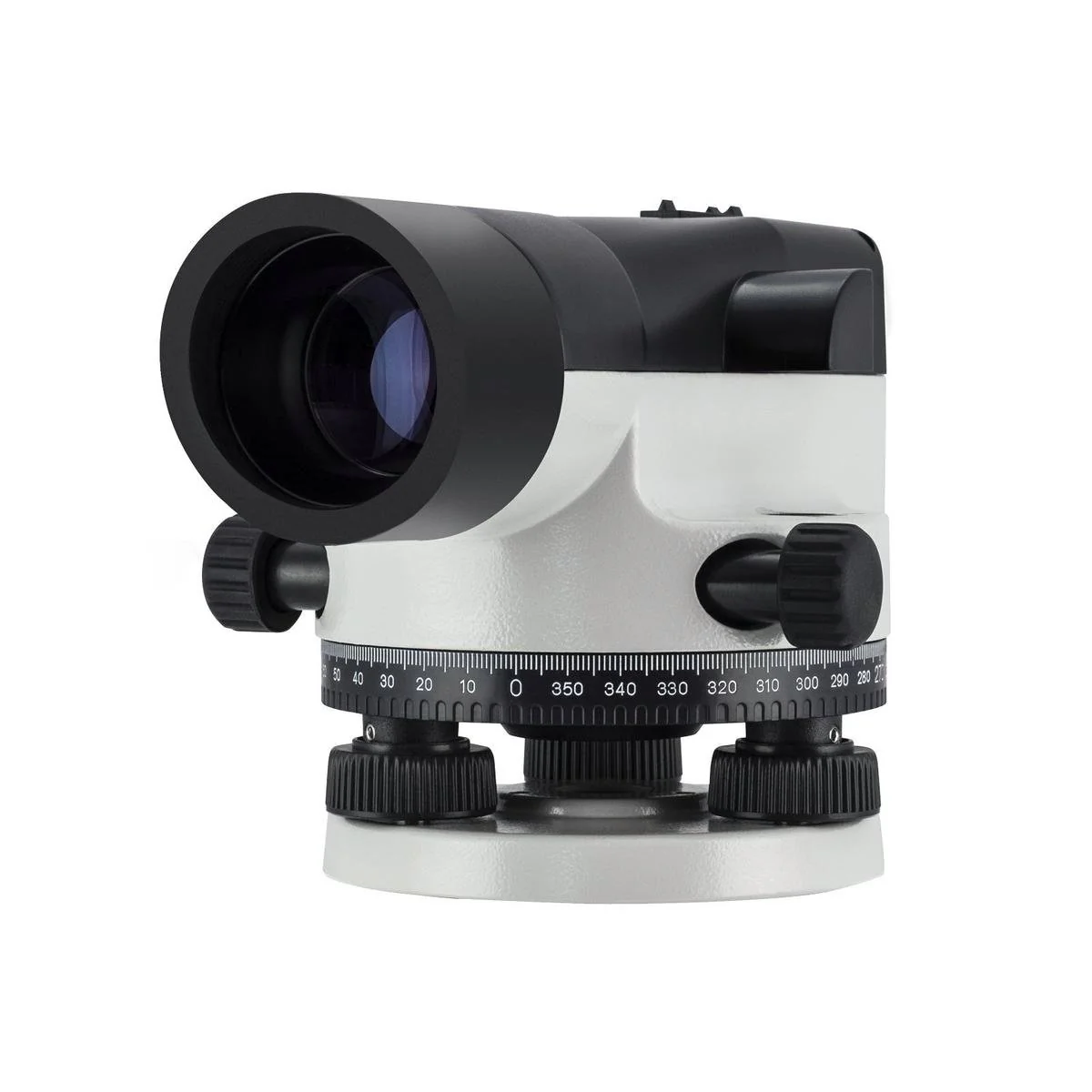Lasertec 24x Optical Level - 24x Magnification - 360° Protractor Base - Metal