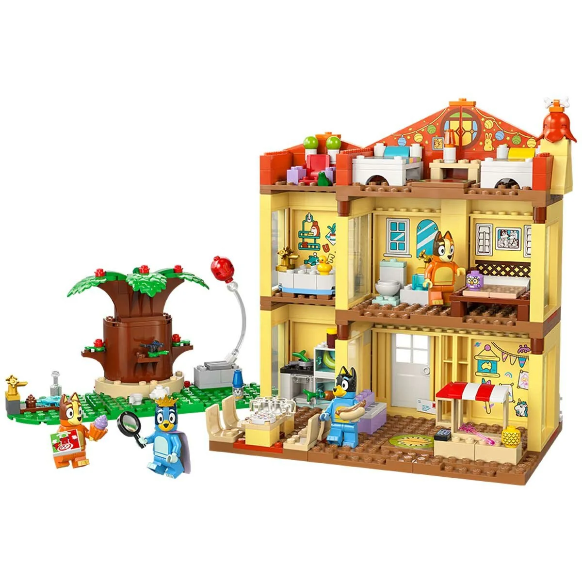 LEGO Bluey Bluey’s Family House Playset 11203 382-Piece Modular Role Play Set - Image 2