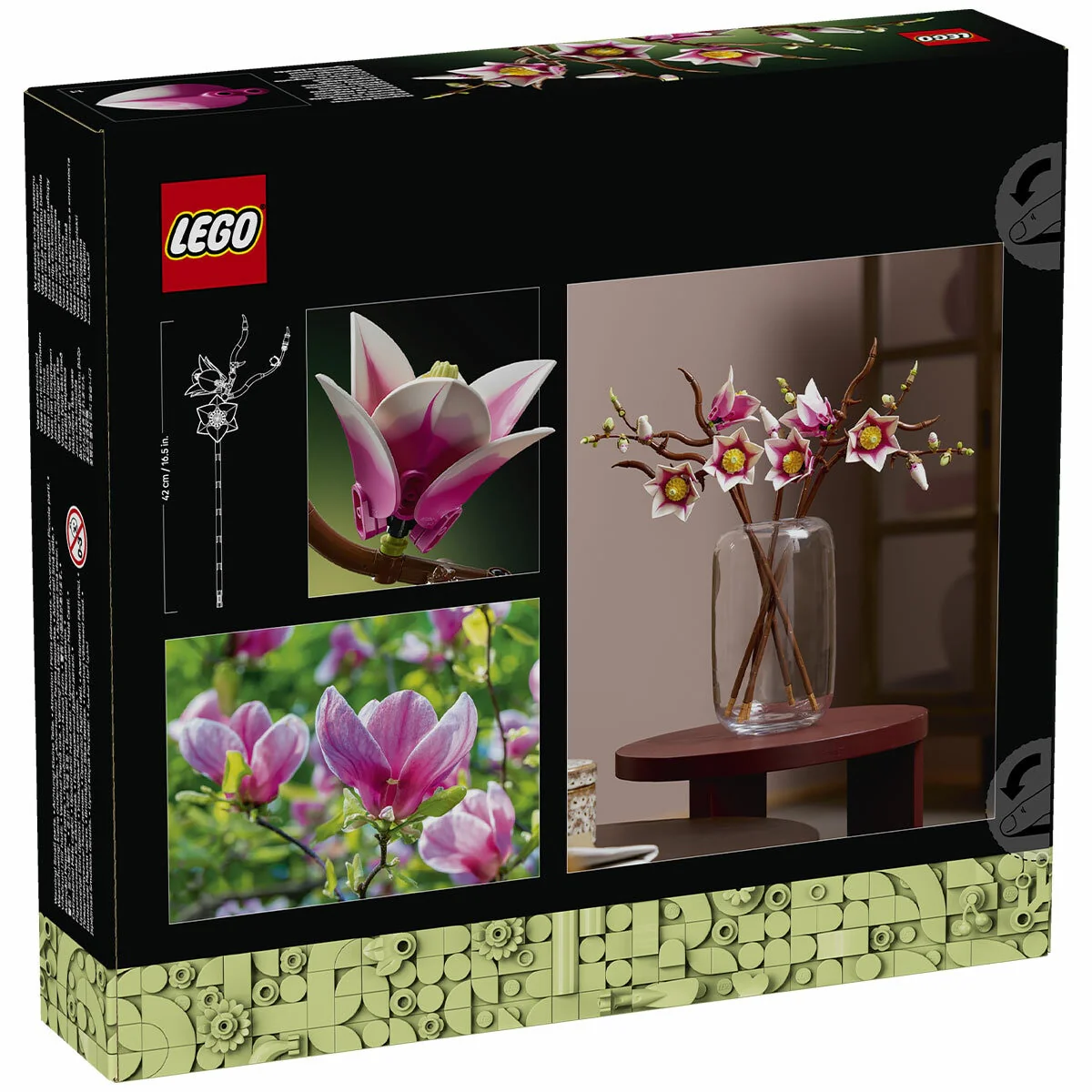LEGO Botanicals Magnolia Branches 11510 435-Piece Set for Adults - Image 6