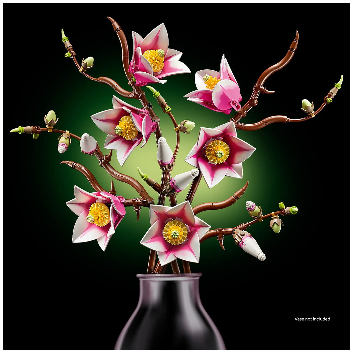 LEGO Botanicals Magnolia Branches 11510 435-Piece Set for Adults - Image 8