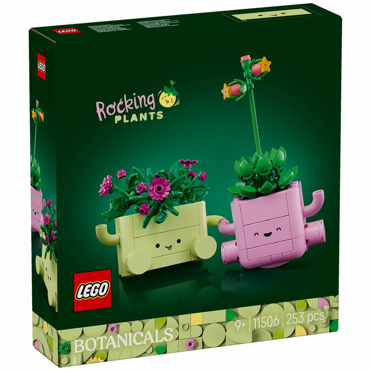 LEGO Botanicals Rocking Plants 11506 253-Piece Playful Plant Set - Image 3