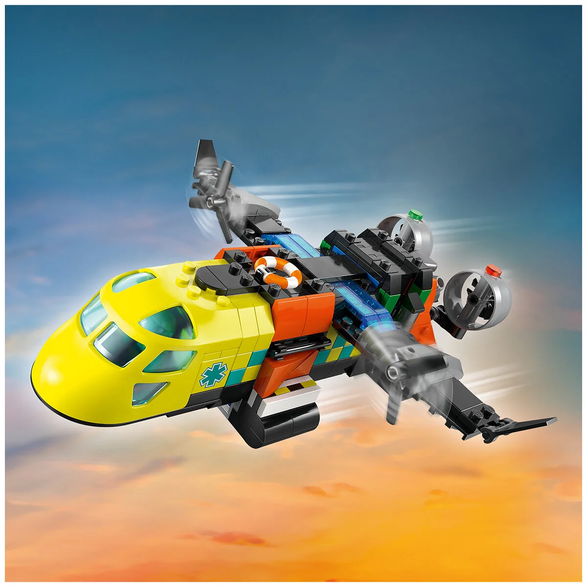 LEGO City Airplane Service Truck & Hovercraft Remix 60505 3-in-1 990pc - Image 10