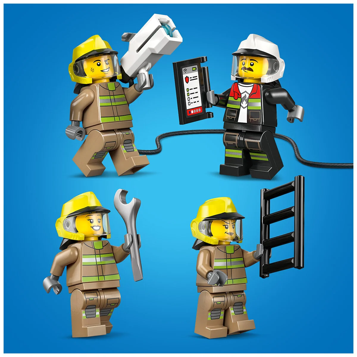 LEGO City Airport Fire Truck 60499 691-Piece Emergency Vehicle Toy - Image 4