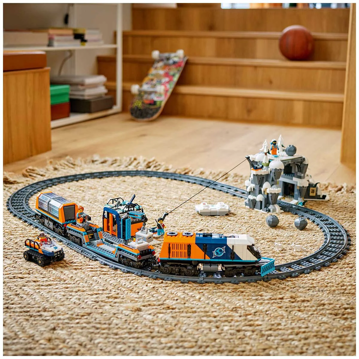 LEGO City Explorers Arctic Polar Express Train 60470 1517 Pieces RC - Image 3