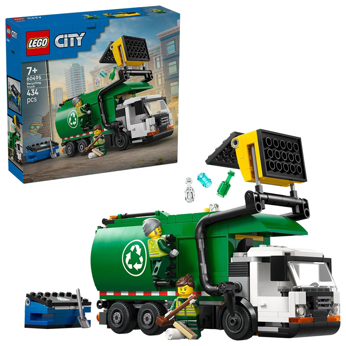 LEGO City Recycling Truck 60495 Interactive Lorry Playset 7+