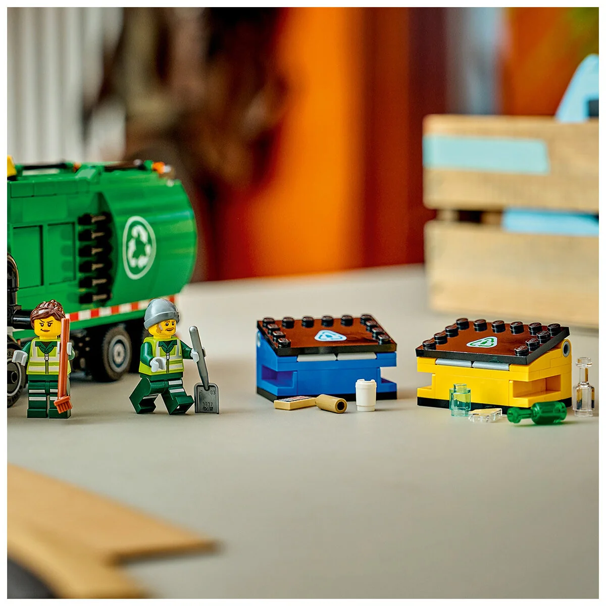LEGO City Recycling Truck 60495 Interactive Lorry Playset 7+ - Image 2