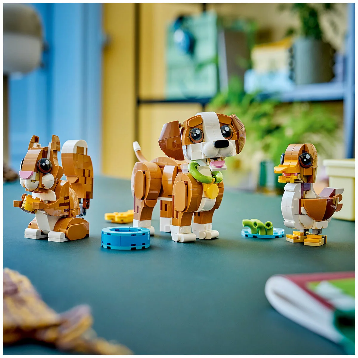 LEGO Creator 3-in-1 Cute Animals Playful Puppy Dog 31382 336-Piece - Image 2
