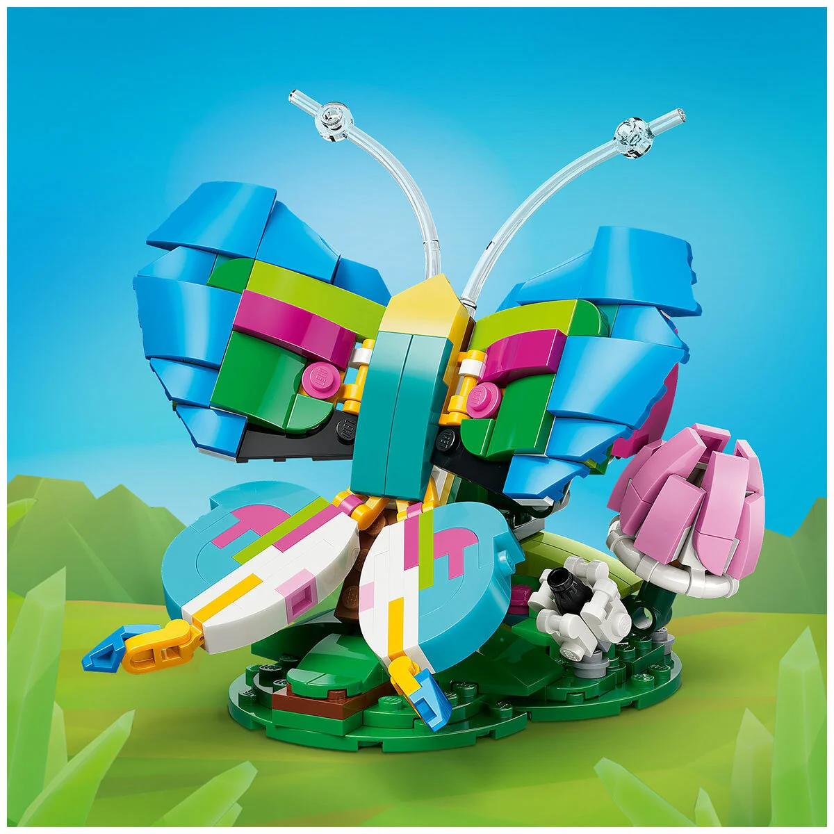LEGO Creator 3-in-1 Wild Animals Colourful Hummingbird 31384 312 Pieces - Image 6