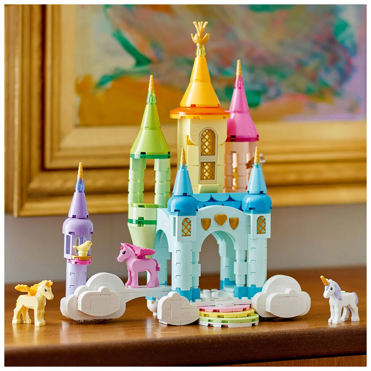 LEGO Creator 3in1 Unicorn Castle 31175 390 Piece Unicorn Toy Set for Kids 8+ - Image 7