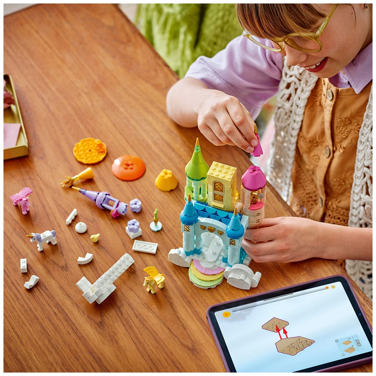 LEGO Creator 3in1 Unicorn Castle 31175 390 Piece Unicorn Toy Set for Kids 8+ - Image 8