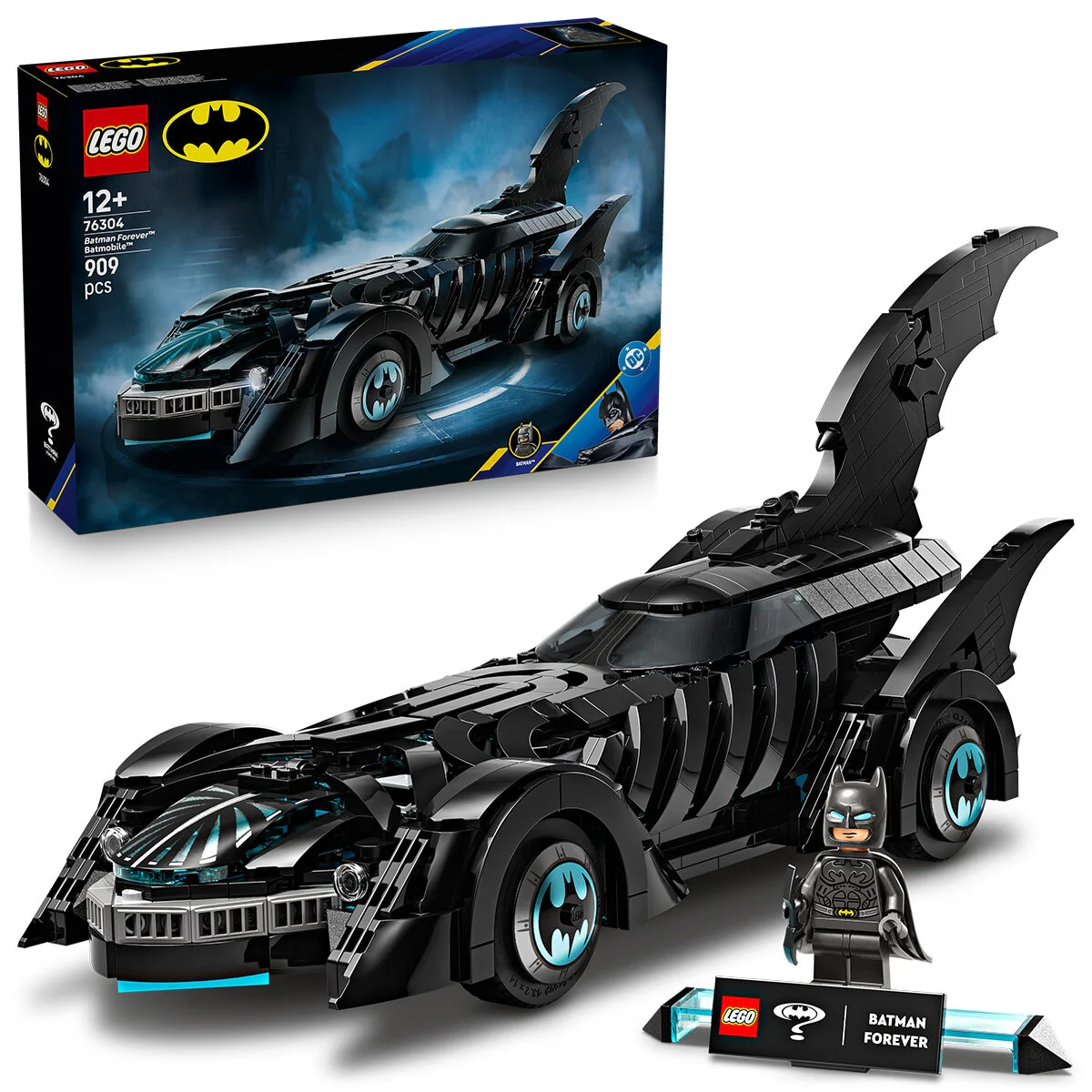 LEGO DC Batman Forever Batmobile 76304 Collectible 909-Piece Set